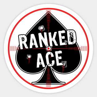 Ranked Ace Sticker